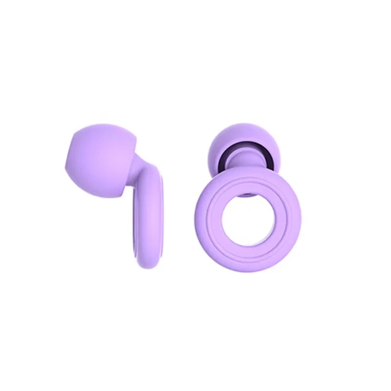 Ear Plugs for Sleep,Swim, Work– Super Soft, Reusable Hearing Protection for Noise Reduction  8 Ear Tips in S/M/L
