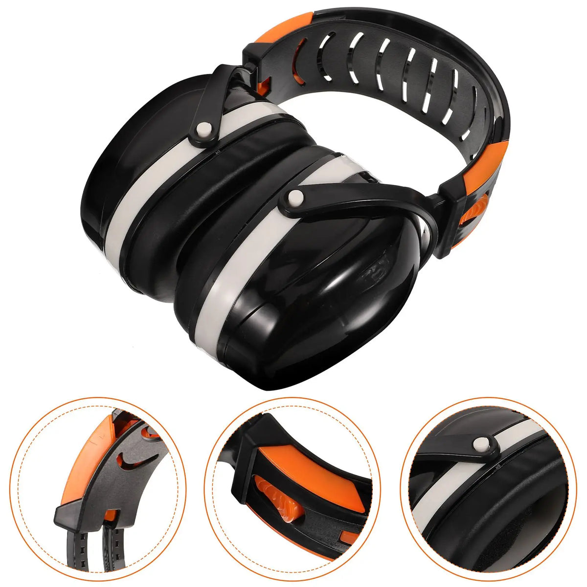 Noise Cancelling Headphones Soundproof Ear Muffs Hearing Protection Earmuffs For Study Sleep Work Industrial Safety Supplies