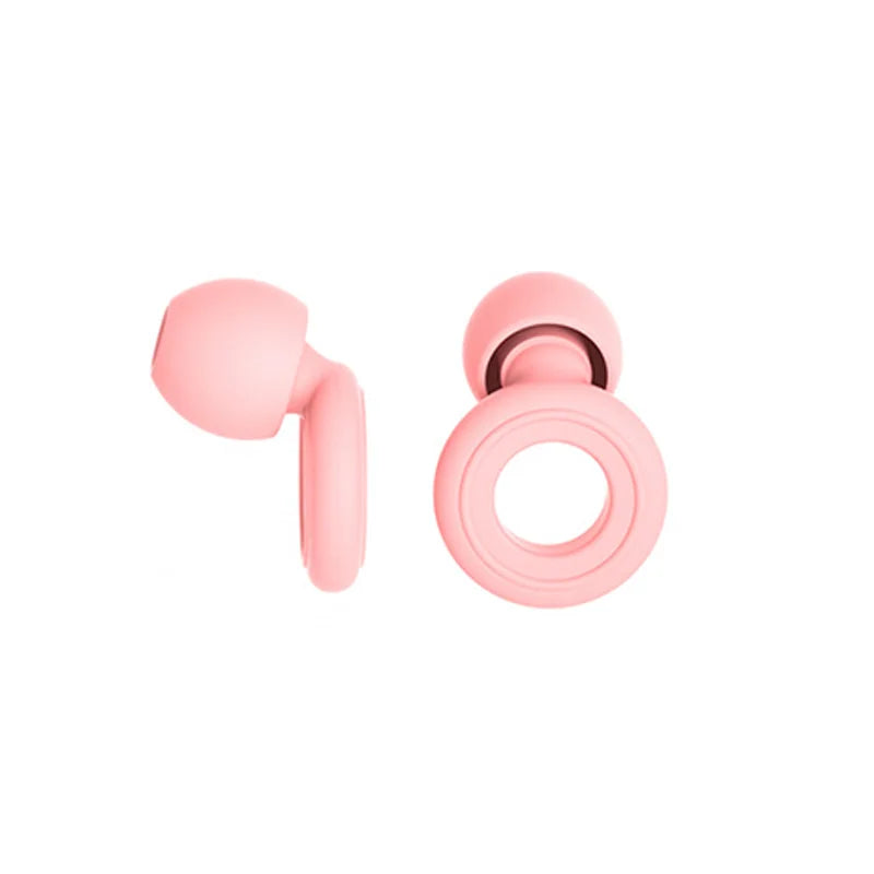 Ear Plugs for Sleep,Swim, Work– Super Soft, Reusable Hearing Protection for Noise Reduction  8 Ear Tips in S/M/L